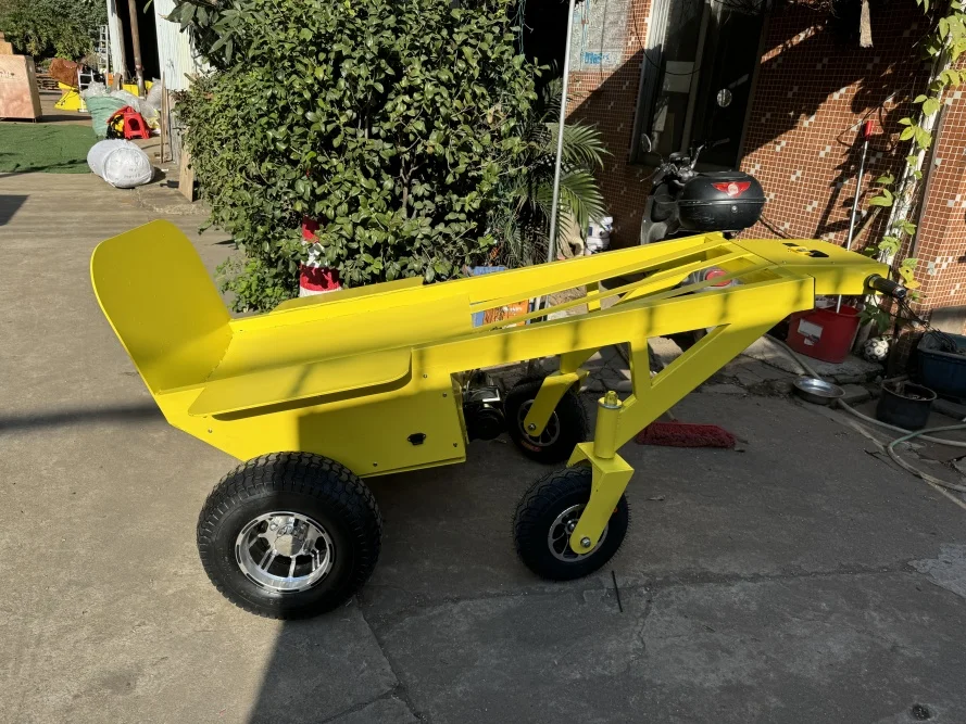 Commercial Durable Hand Truck Dolly, Portable Easy Setup Trolley Cart with Six Wheels