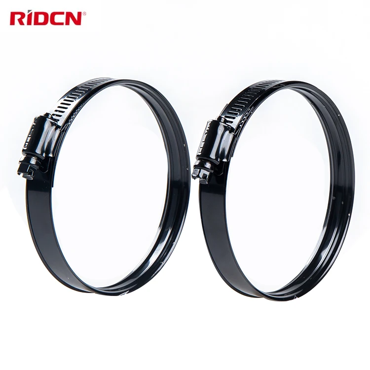Black Constant Tension  Clamp Free Samples  American Double layer Hybrid Smart seal Hose Clamps