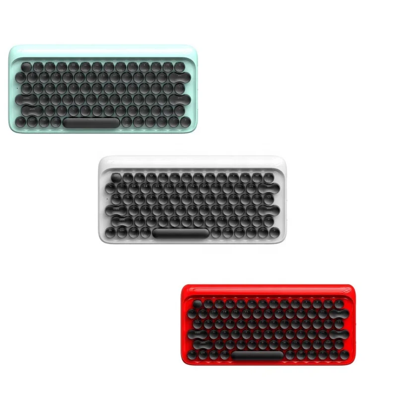 
Lofree Retro Dot Design Bluetooth Wireless Rechargeable Portable wireless gaming keyboard 