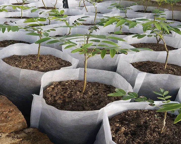 Garden Thickened Planting Flower Seed Starter Bags Non Woven Fabric Nursery Seedling Grow Bag