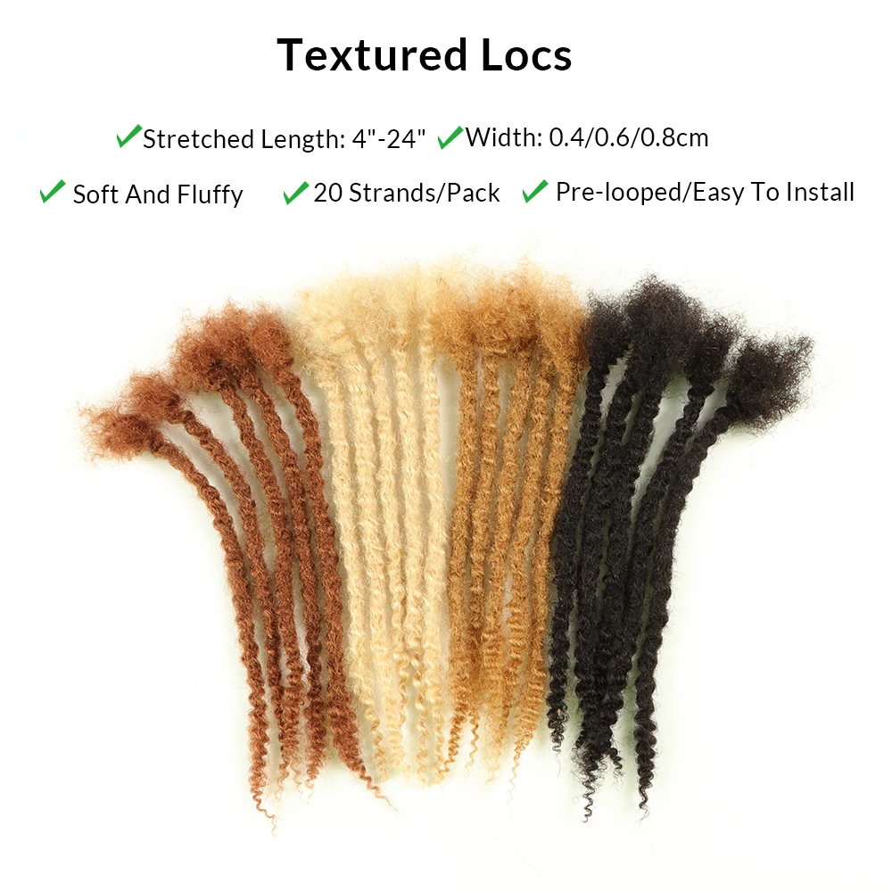 Vastdreads review supplier new design natural hair textured loc extensions wholesale cheap textured locs human hair loose locs