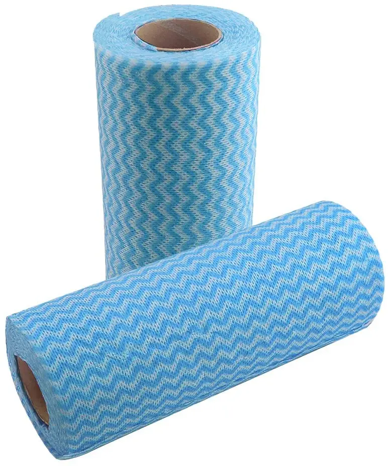 Household Items Non Woven Fabric Kitchen Cleaning Towel Nonwoven Fabric Rolls Lazy Rag