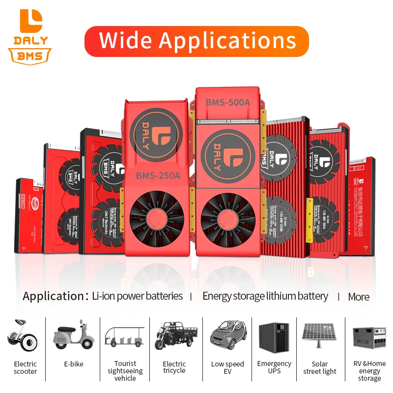  Daly Smart bms lifepo4 24S 72V 60A для отображения данных EV solar monitor с поддержкой