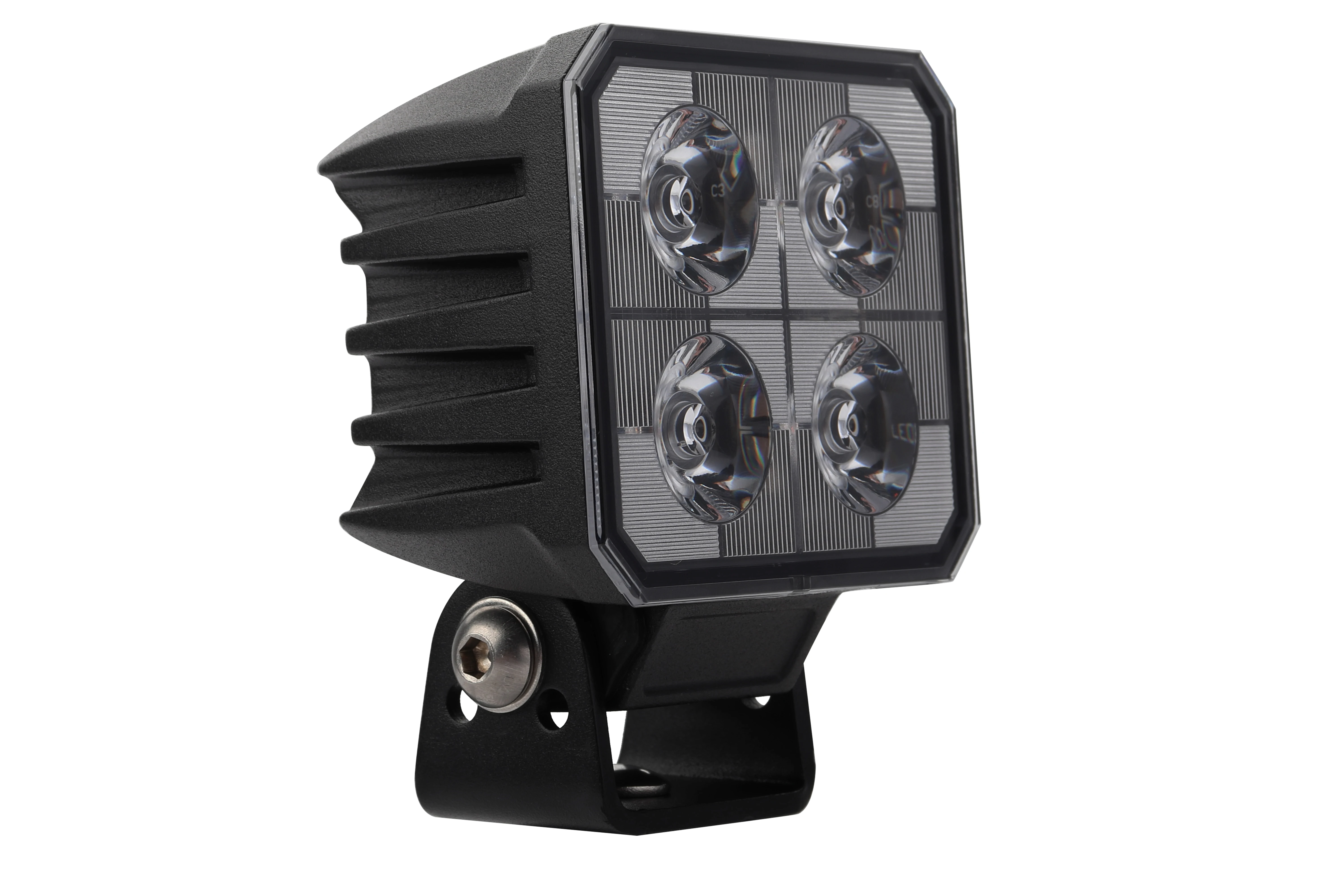  3inch 40w flood beam bright led tractor work lights waterproof IP68 heavy duty