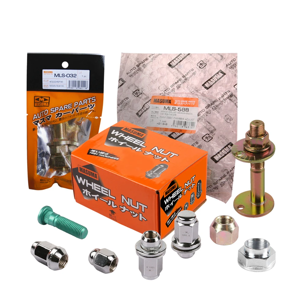 MLS-224 MASUMA Manufacturing Repair Wheel nut M 12x1.5 (R) wrench 19 snap bolt 90304-SA5-013 90304-SEL-T91