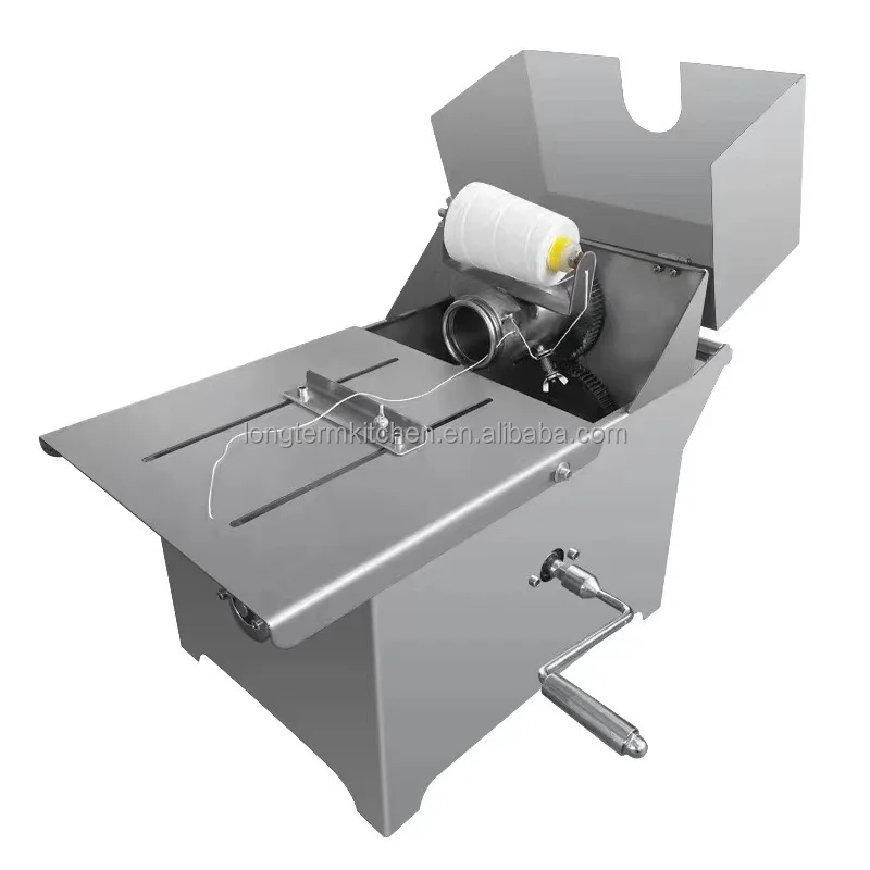 Commercial electric manual sausage knotting machine sausage tying machine automatic segmented stainless steel