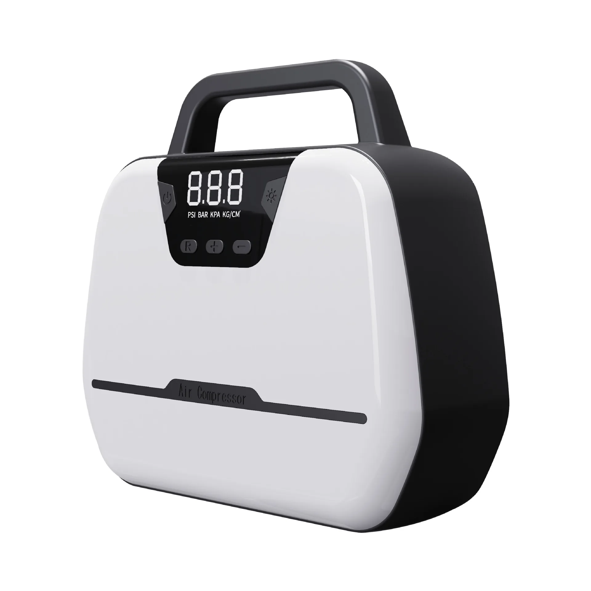 Portable Digital Pressure Gauge Airflow Car Tyre Inflator Air Compressor Pump for Car Motorbike Basketball