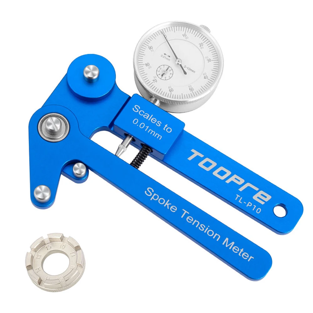 TOOPRE Bicycle Electronic Tension Meter Mountain Road Bike Wheel Spokes Checker High Precision Indicator Cycling Repair tools