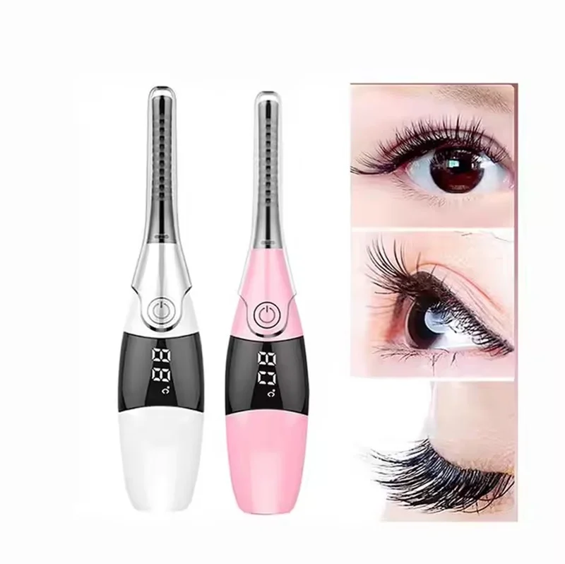 New USB Rechargeable Electric Heated Safe Curlers Eyelash Private Label Eyelash Curler for Women Makeup eyelash Curling
