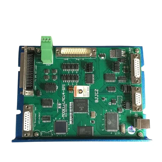 WaveTopSign JCZ Laser Control Card SPI-B-V4 or SPI-D-V4 + Software EZCAD V2 for SPI Laser Module G3/G4 Laser