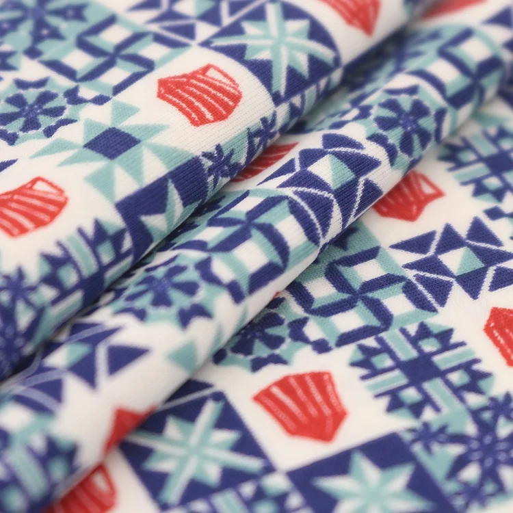 80/20 nylon spandex african sublimation spandex printing textile carvico fabric bikini