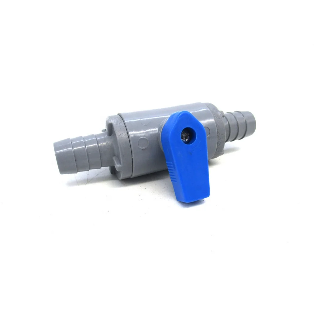 Plastic Ball Valve GAS Faucet Valve 3/8 Barb to 3/8 NPT Male Standard Normal Temperature Manual 1/2 1/4 3/8 General Custom Made