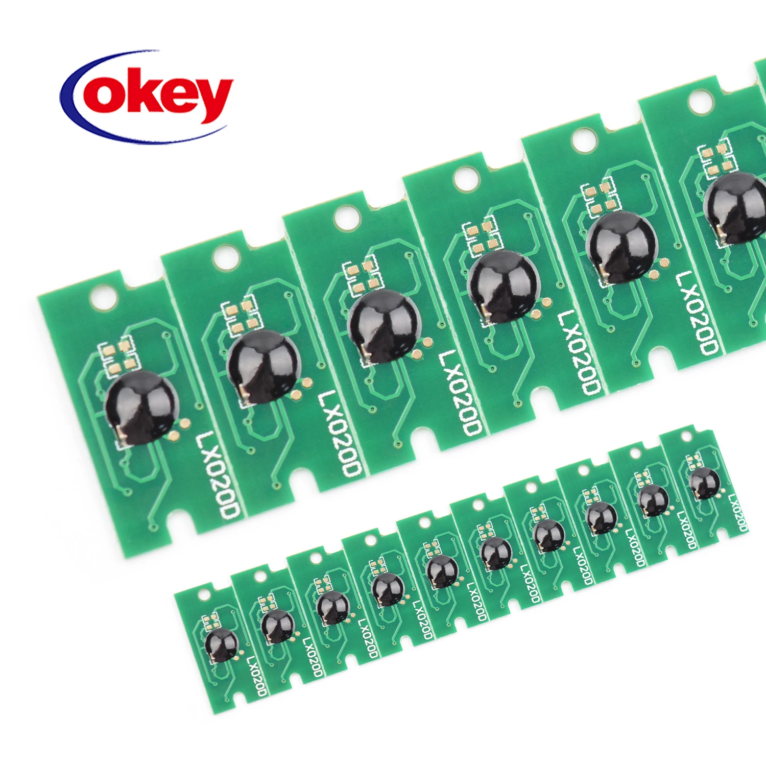 106R01634 106R01631 106R01632 106R01633 тонер-чип для Xerox Phaser 6000 6010 6015 чипы картриджей принтера
