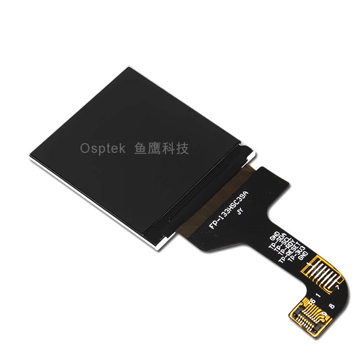 1.3 inch tft display 240x240 resolution spi interface with FPC ZIF connectors