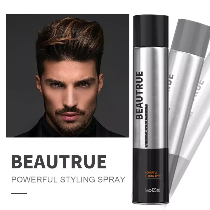 Private label custom logo texture strong hold volumizing hair spray long lasting dry mist spray moisturizing Powerful styling