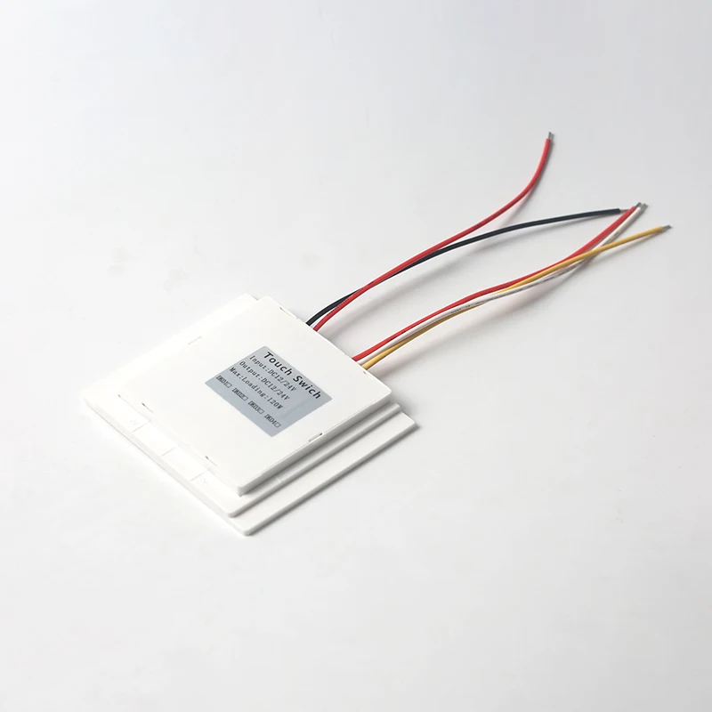 FICLUX Hot sales DC12V/24V Led Dimmer Touch Controller Single key Color-adjustable Touch Sensor Switch For Bath Mirror