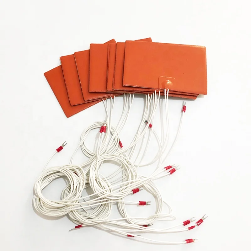 220v silicon rubber heater to heat aluminum plate