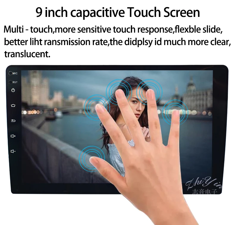 Factory FYT8581 9 Inch 2+32g Android Car Electronic Monitor Video Tv Gps Reversing Aid Car Dvd Player