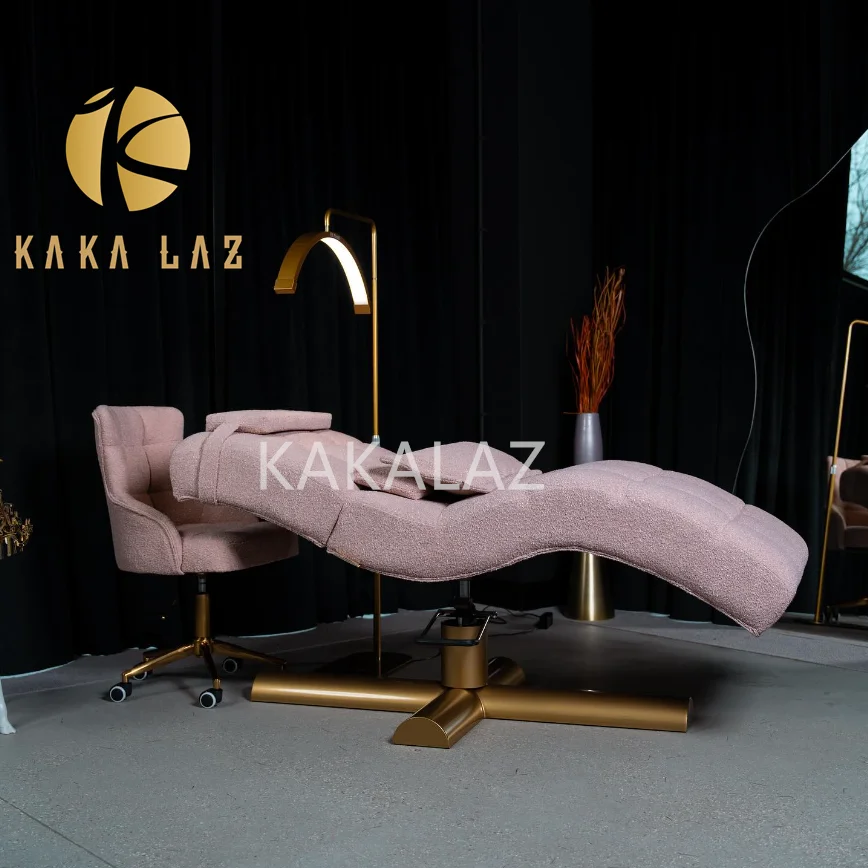 lash curved beauty bed cosmetic bed massage beds