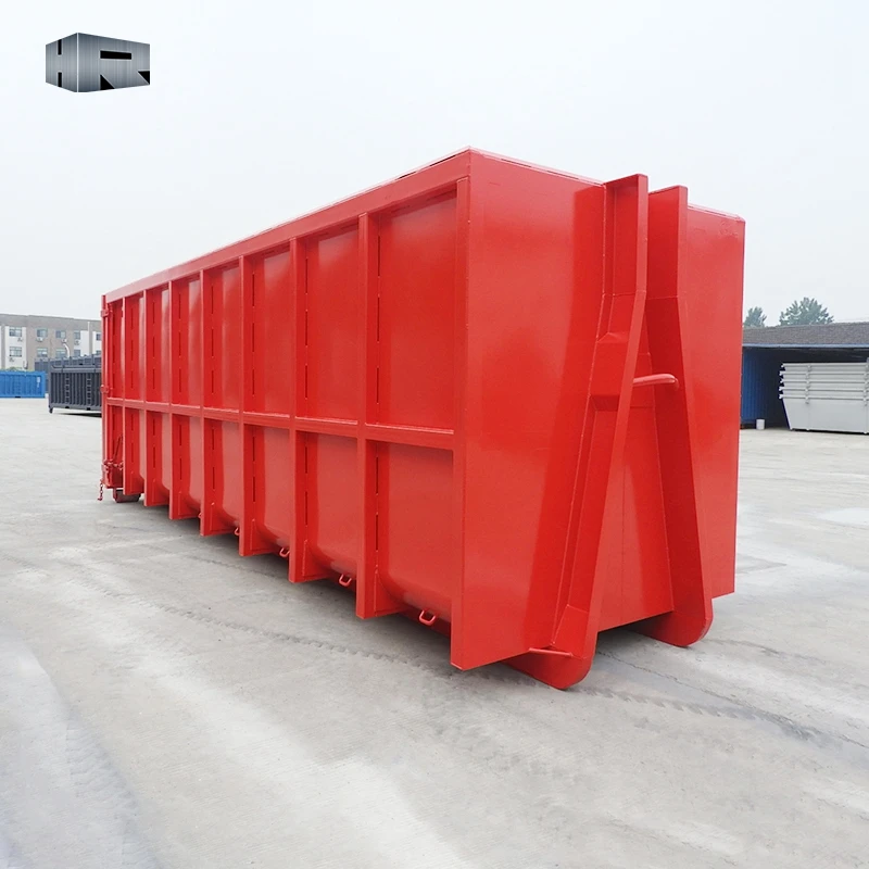 30m skip bin loader truck roll off dumpster hook lift bin