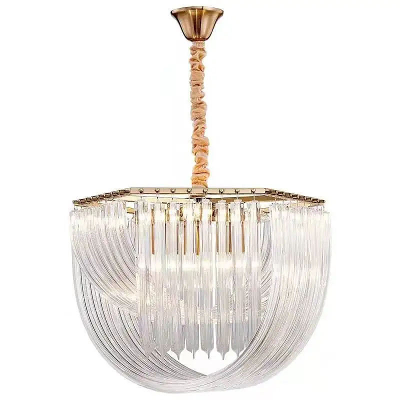 Vintage Murano Glass Chandelier Lighting smoke Glass Chandelier pendant lights for living room decor