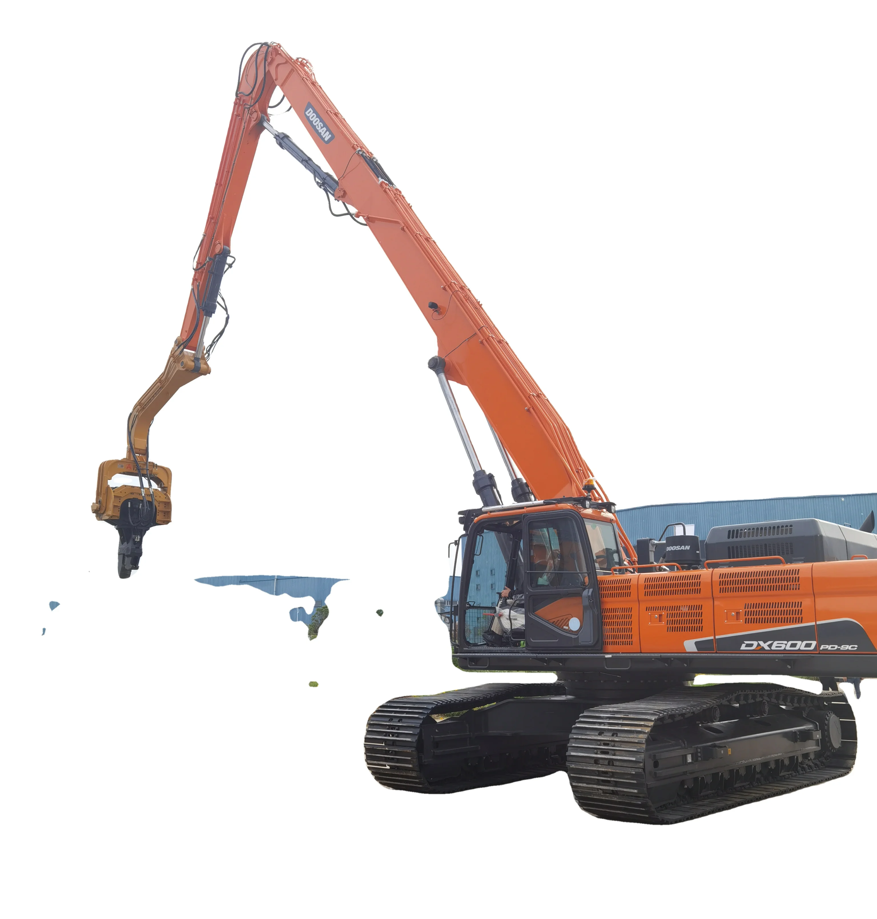 Rotary Bore Sheet Foundation Drilling Piles Machine Screw Post Piling Factory Price Hydraulic Vibro Pile Driver Hammer