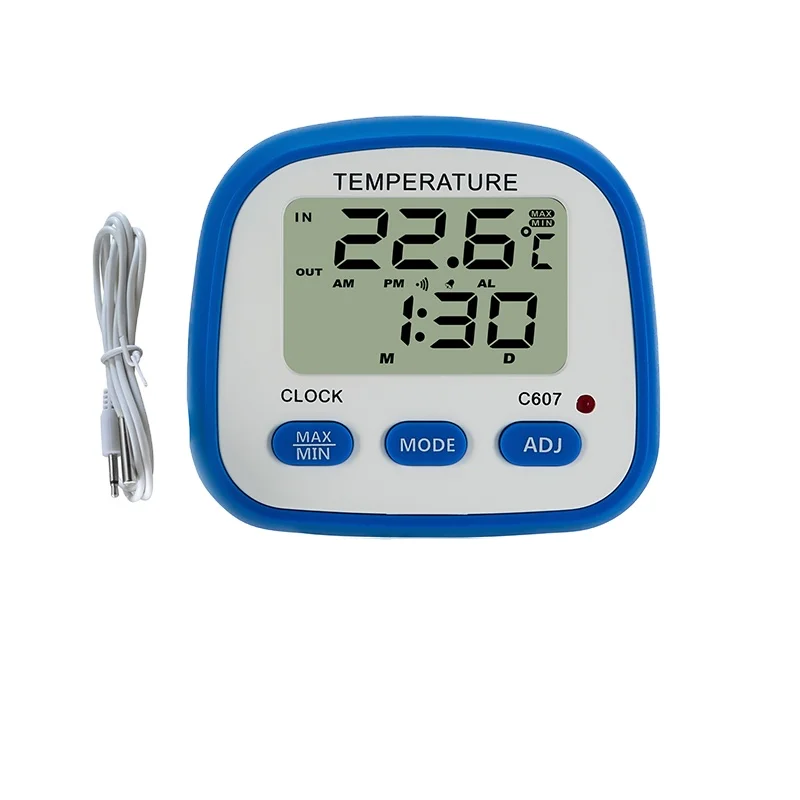 indoor Outdoor Room Indoor Thermometer humid refrigerated thermometer Cars Clock Digital Hygrometer thermometer hygrometer