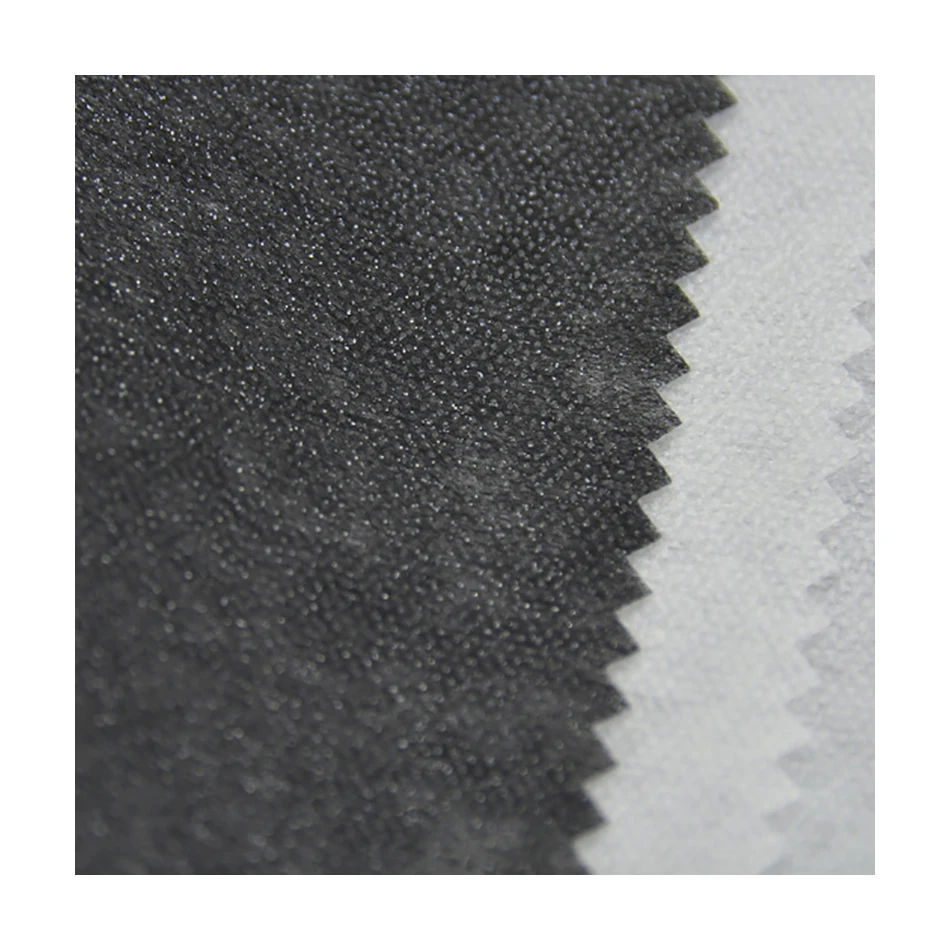 
2021 Double Point Coating Process Roll Interlining Coated Low Heat Shrinkage Shrinkage Profession Nonwoven Roll OEKO-100 36