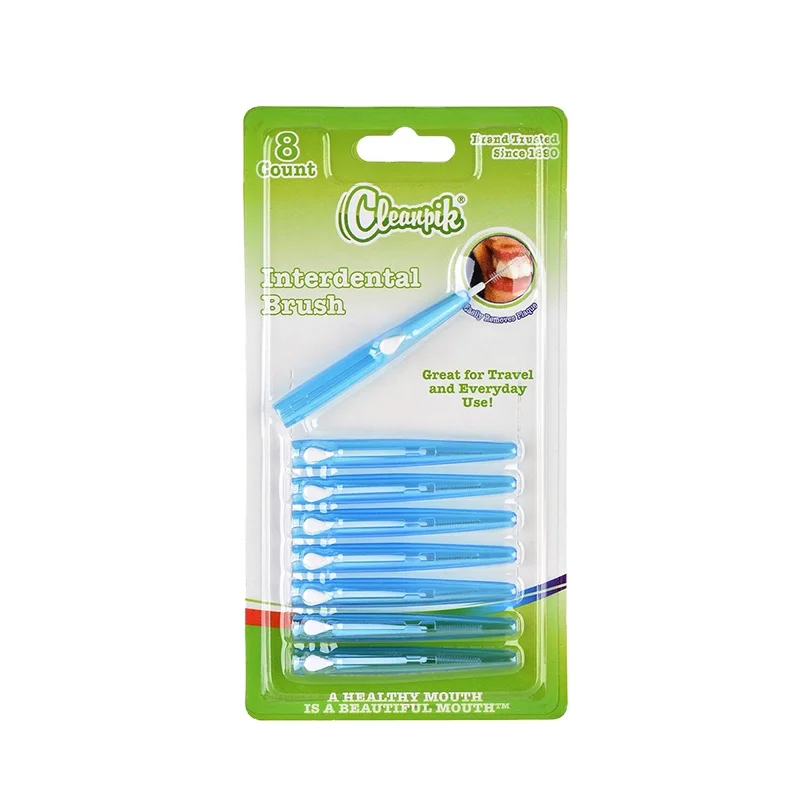 
l shape interdental brush Professional Oral care interdental rub brush tip interdental brush dental 