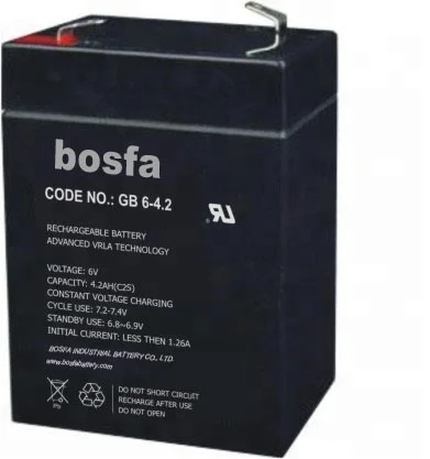 wholesale price rechargeable 6v4.2ah lead acid battery for battery powered lcd tv