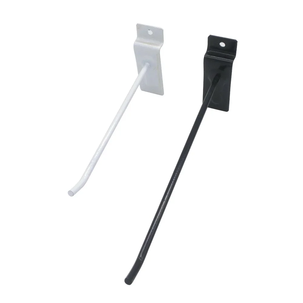 200 / 300 / 400mm heavy duty Chrome Matel slatwall / pegboard hooks