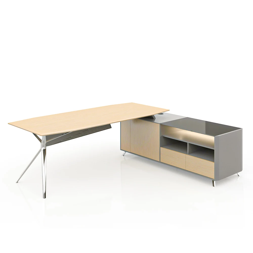 Hot Selling Desk Office Minimalist Modern Manager CEO Desk Luxury Computer Small Executive Desk Supervisor Position