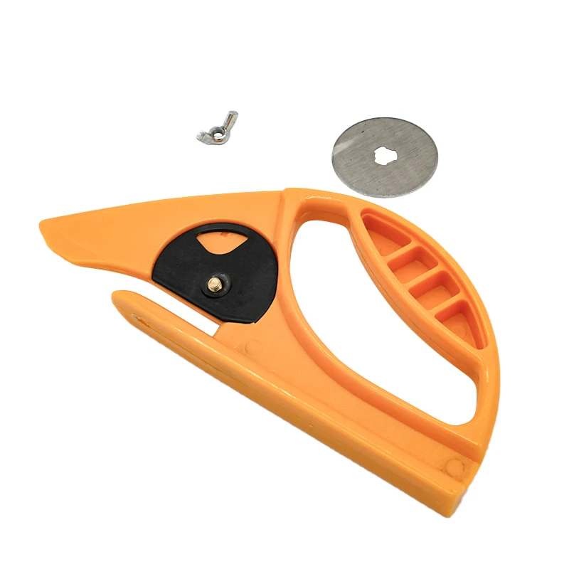 Safety Rotary Cutter Carpet Knife Straight-line Cutting Blade for Fabric Circle