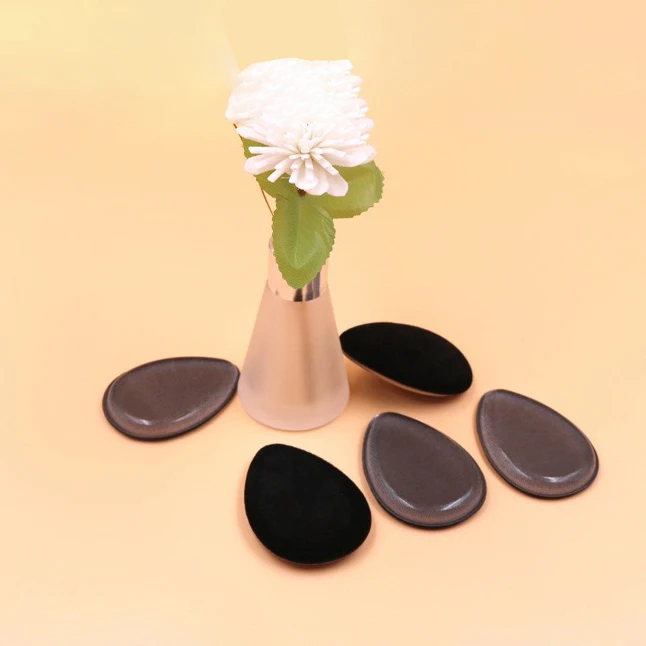Silicone Microfiber Dual Use Foundation Puffs Powder Makeup Sponges No logo