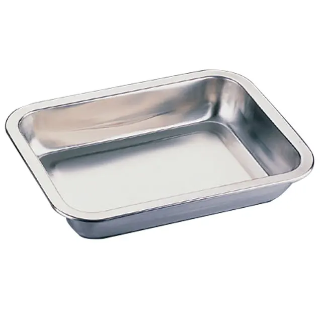 Full Sizes Rectangle Food Storage Stainless Steel Serving Tray For Kitchen Baking Hotel