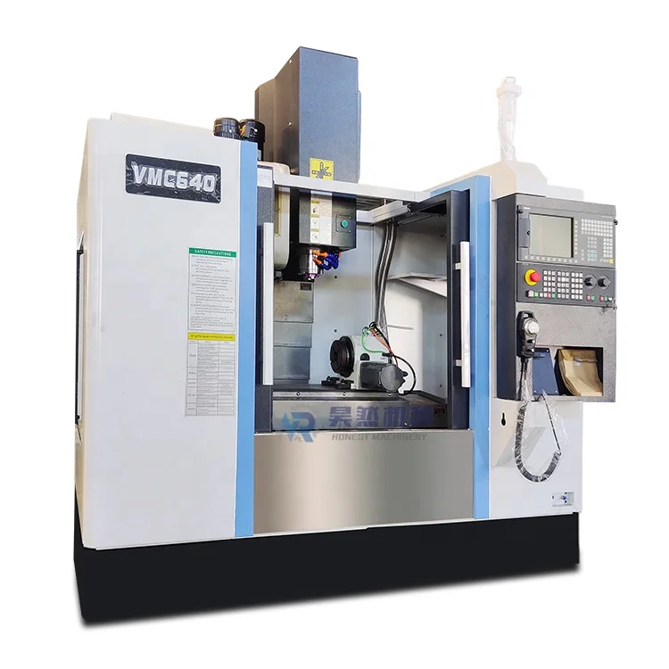5.5 Kwvmc640 High Speed Milling Machine with Servo Spindle Motor High Cutting Performance