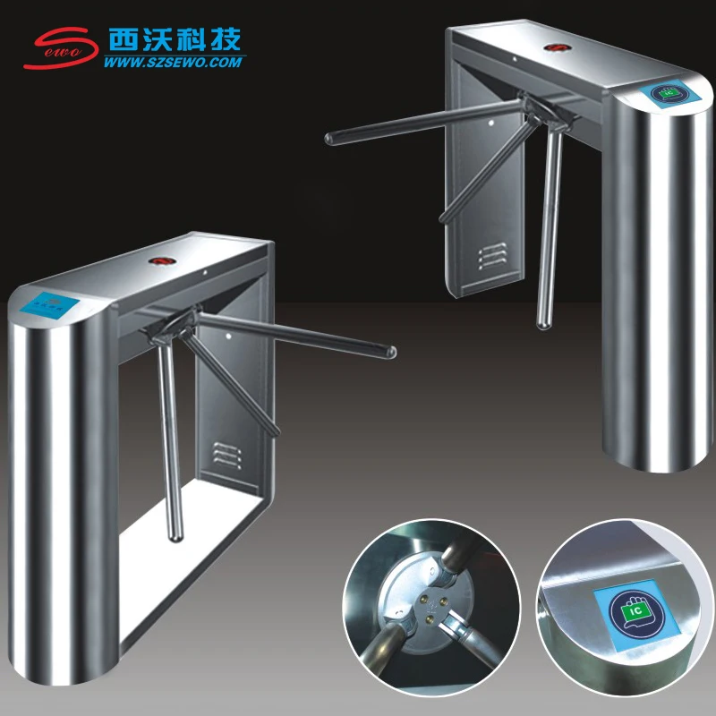SEWO Automatic Tripod Turnstile Gate with factory price for Pakistan Speed Gate Turnstile Pass Price