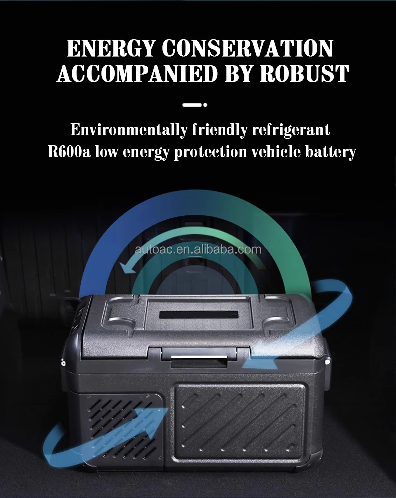 New product 25L Portable Mini Fridge Freezer 12v Refrigerator For Car Truck Road Trip Travel