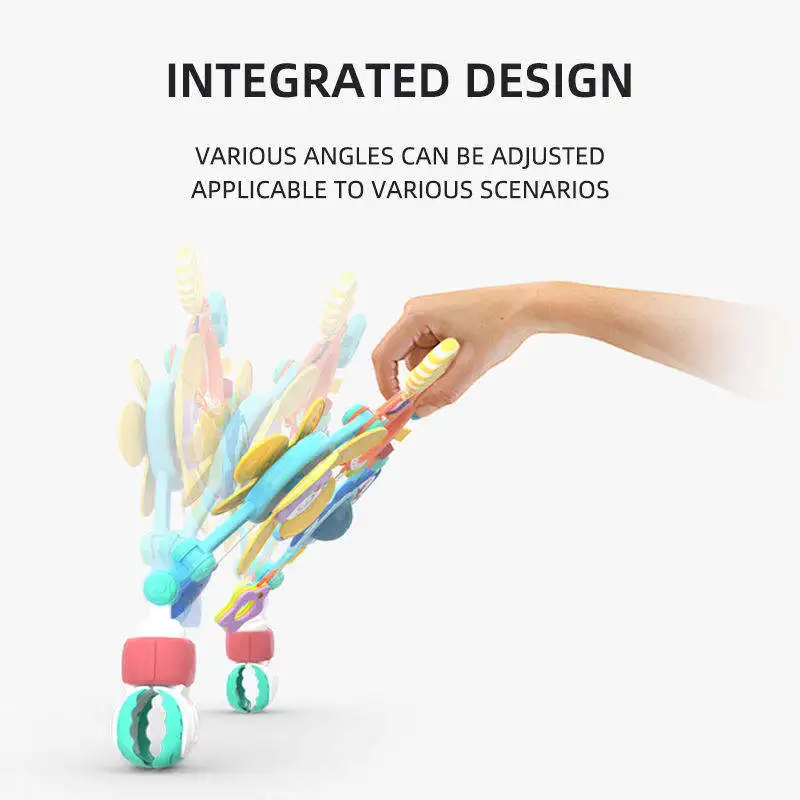 Detachable Baby Bed Stroller Pram Carseat Toys Travel Arch With Mirror And Hanging Squeaky Toys For Baby Crib