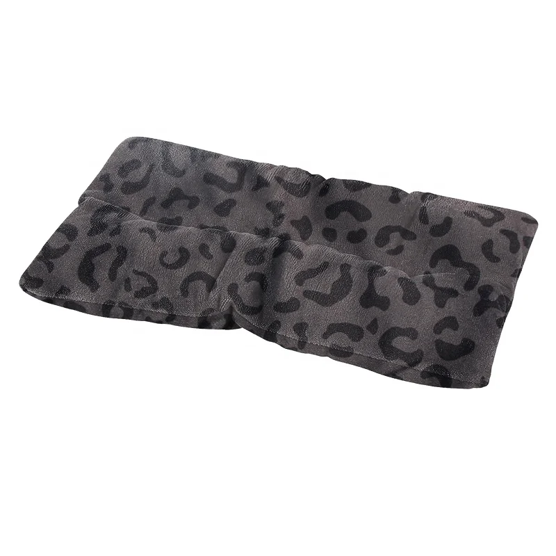 custom moist wheat bags heat pack microwavable heating pad beads for back neck and shoulders pain relief