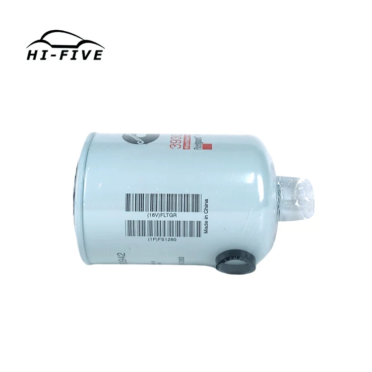 High Quality Diesel Engine Parts Fuel Water Separator Filter Oil-water separation filter FS1280 For Cummins 6B Engine Parts
