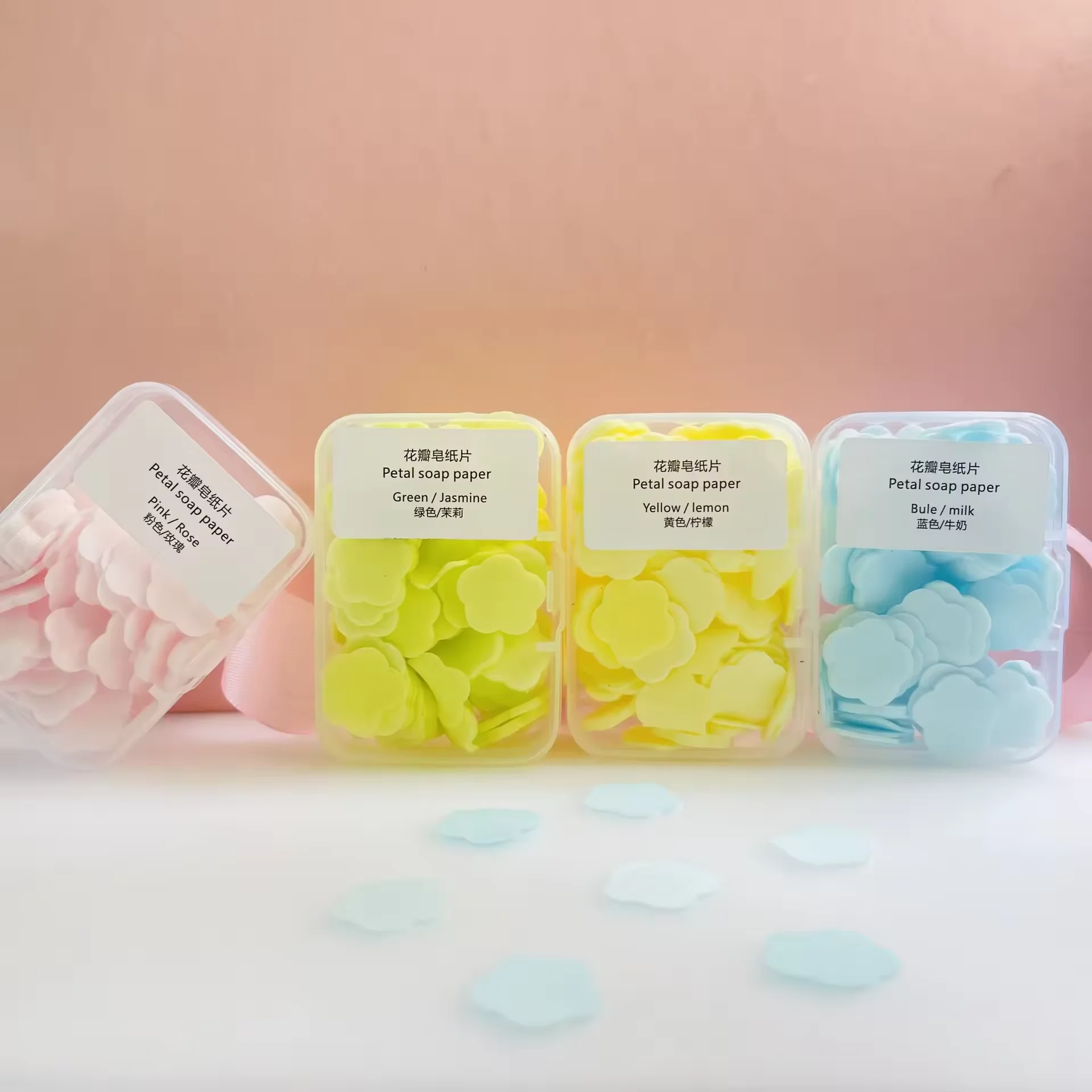 OEM/ODM Travelling Hand Washing Paper Soap Hot selling travel supplies portable disposable mini soap paper