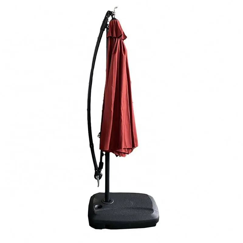 High Quality Patio Garden Outdoor Parasol Umbrella Base Round Plastic Umbrella Stand