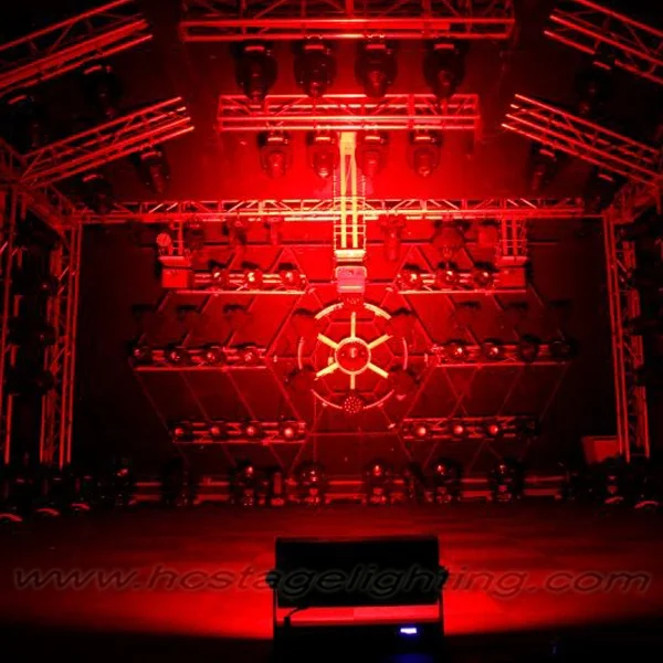 waterproof slim led wall washer light rgbw 44x10w 4in1 IP65 DMX 512 outdoor city color stage lighting for project