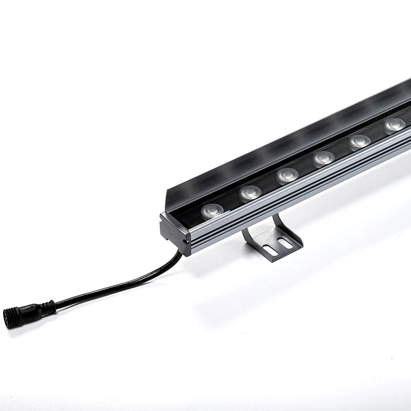 24V Led Light Pixel Wall Washer RGB IP68 Outdoor Garden Building Facade Light 24W 36W RGB Led Linear Building Facade Light