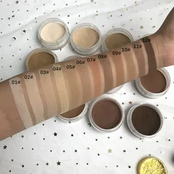 1Pc Natural Face Makeup Smooth Skin Long-lasting Matte Oil-control Loose Powder Waterproof Fixed Make Up Setting Powder