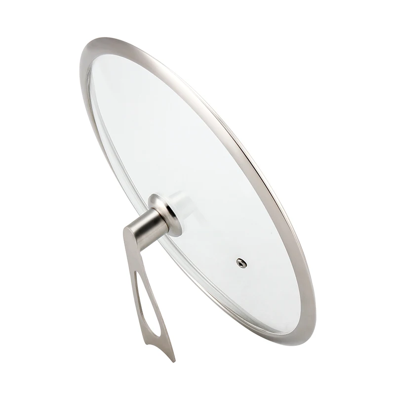 Kitchen Cooking 30/32/34Cm Stainless Steel Wok With Cover Skillet Frying Pan Wok Pan