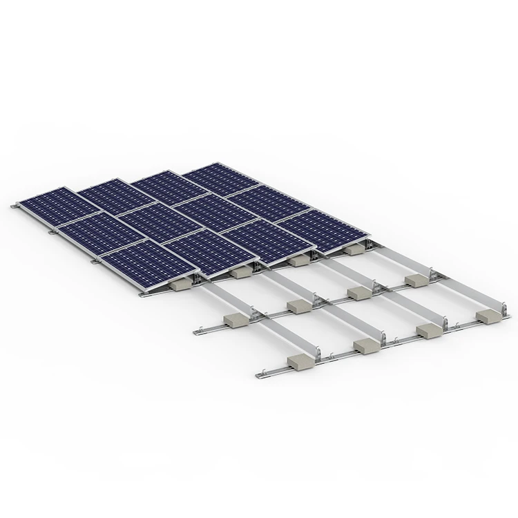 OEM Service Solar Ballasted Bracket for Solar Flat Roof Mounting System Structure