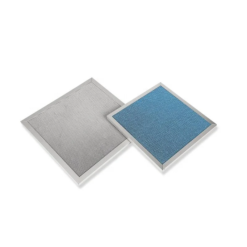 UV Tio2  Photocatalyst Filter Aluminum Honeycomb Core UV Air Purifier Photocatalyst Filter Nano Tio2 Honeycomb Air Filter