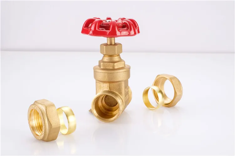 200WOG Brass Forging Body Type Brass Gate Valve 3 4 inch